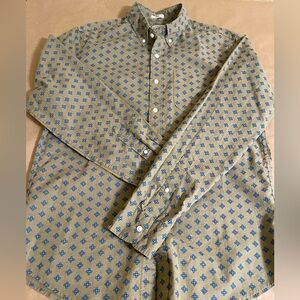 J.Crew Men’s Slim Secret Wash cotton poplin shirt | Medium